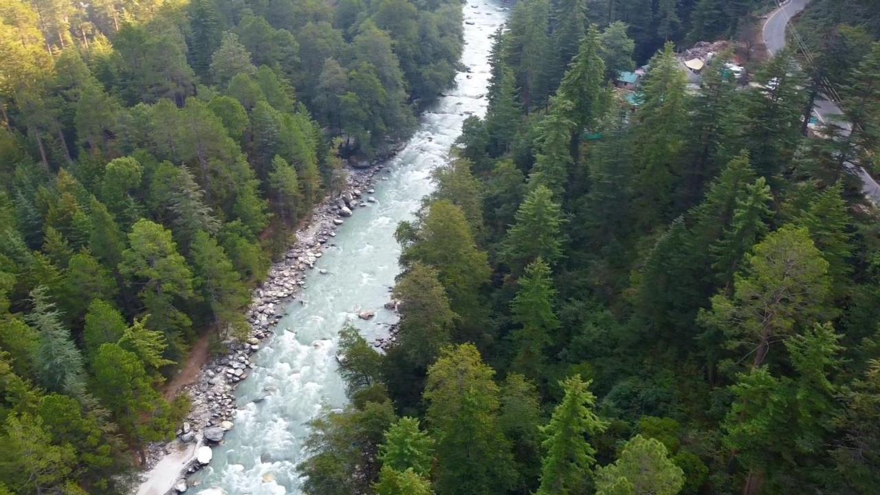 Himtrek Riverside Camps, Kasol Exterior foto