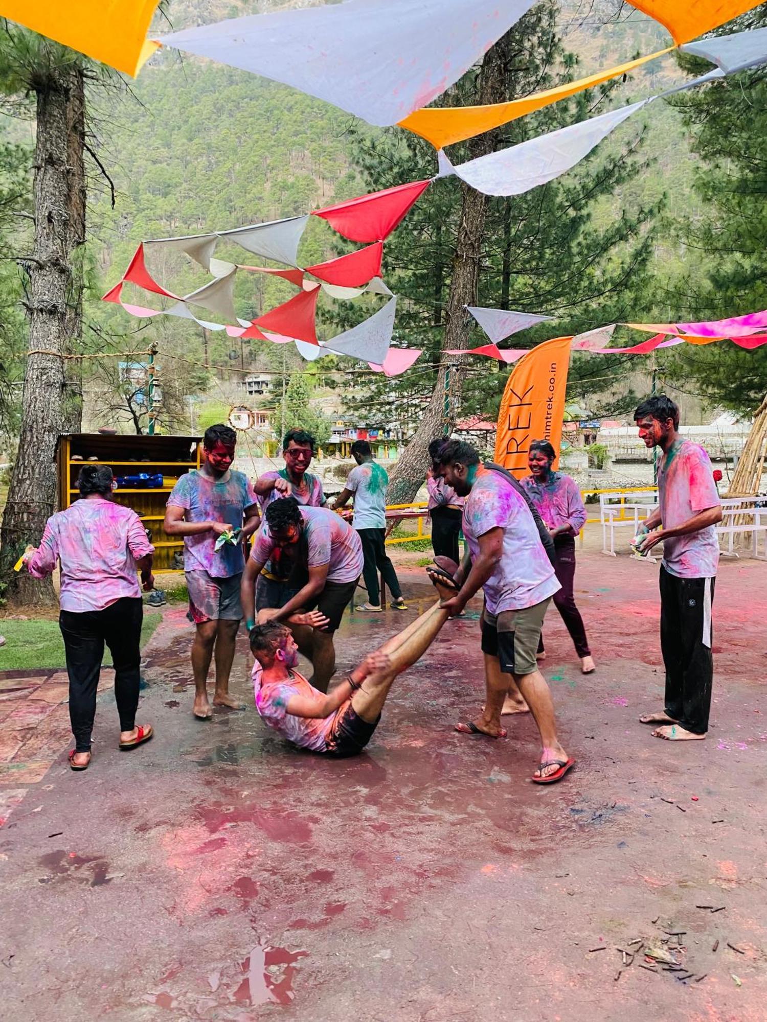 Himtrek Riverside Camps, Kasol Exterior foto