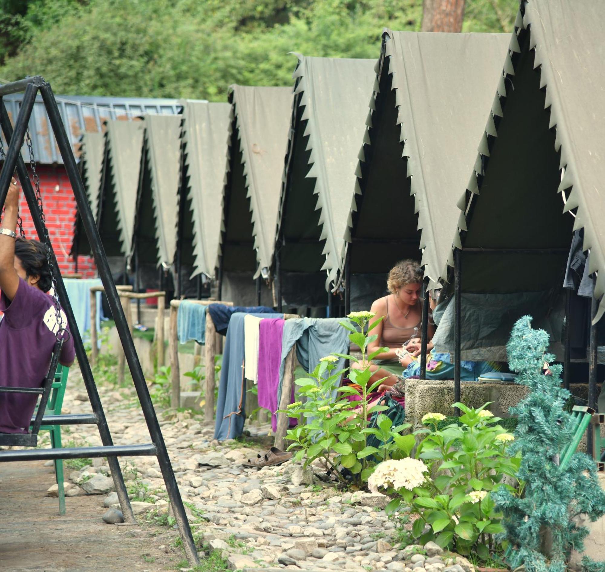 Himtrek Riverside Camps, Kasol Exterior foto